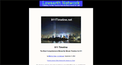 Desktop Screenshot of 911timeline.net
