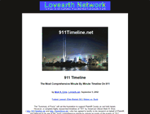 Tablet Screenshot of 911timeline.net